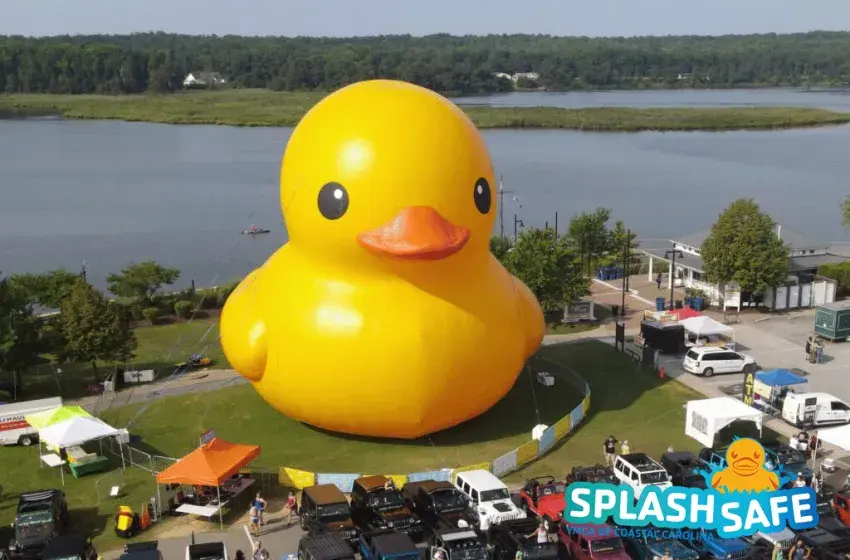 Worlds Largest Rubber Duck Photo
