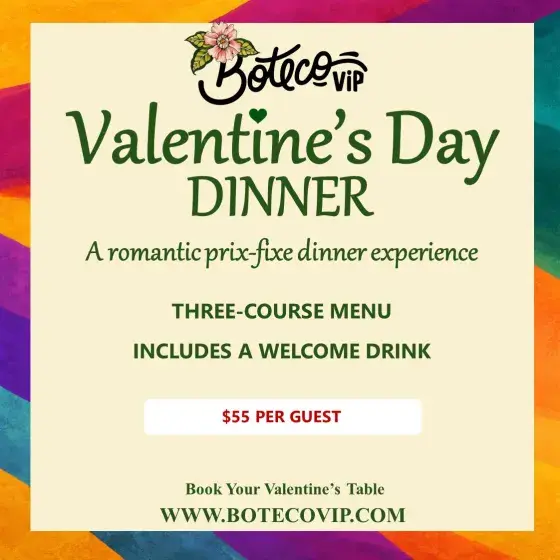 💘 Valentine’s Day Dinner at Boteco VIP 💘 Photo