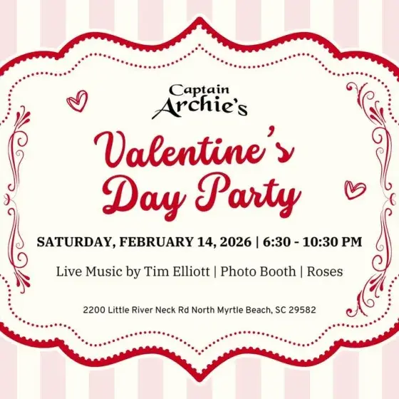 Valentine’s Day at Captain Archie’s Photo