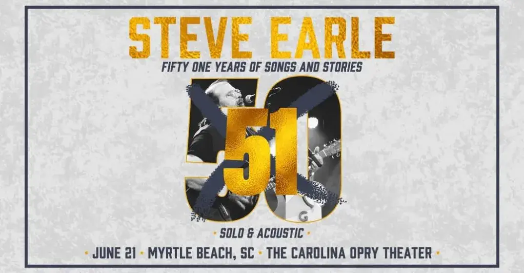 Steve Earle: 51 Years of Songs & Stories Photo