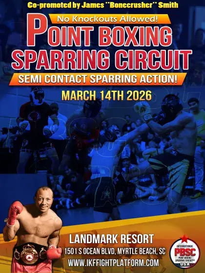 PBSC Point Boxing Sparring Tournament with World Champion James "Bonecrusher" Smith Photo