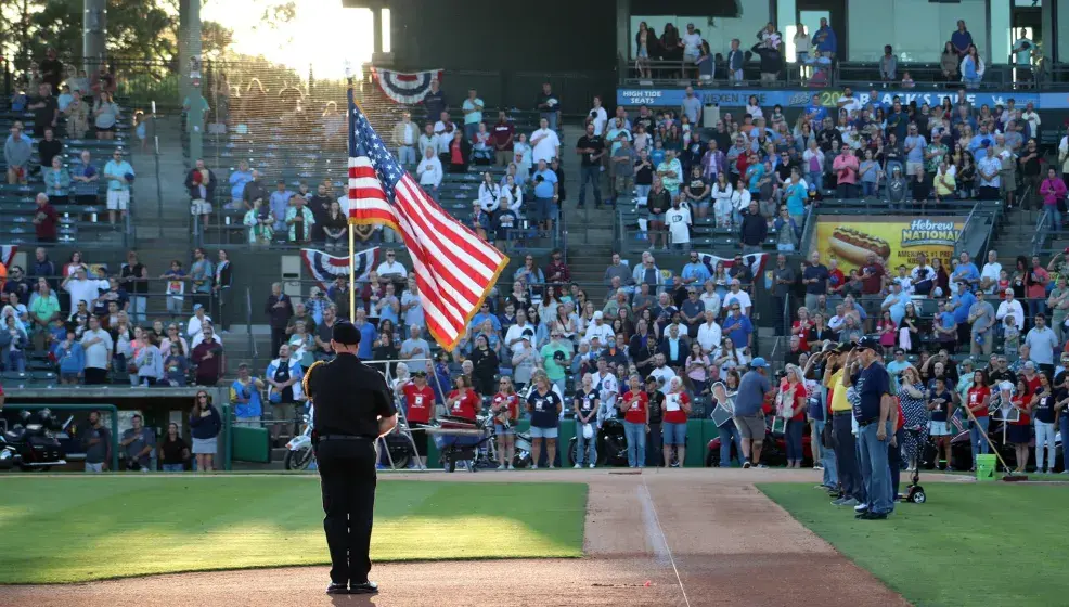 Myrtle Beach Pelicans’ Military Appreciation Night Photo