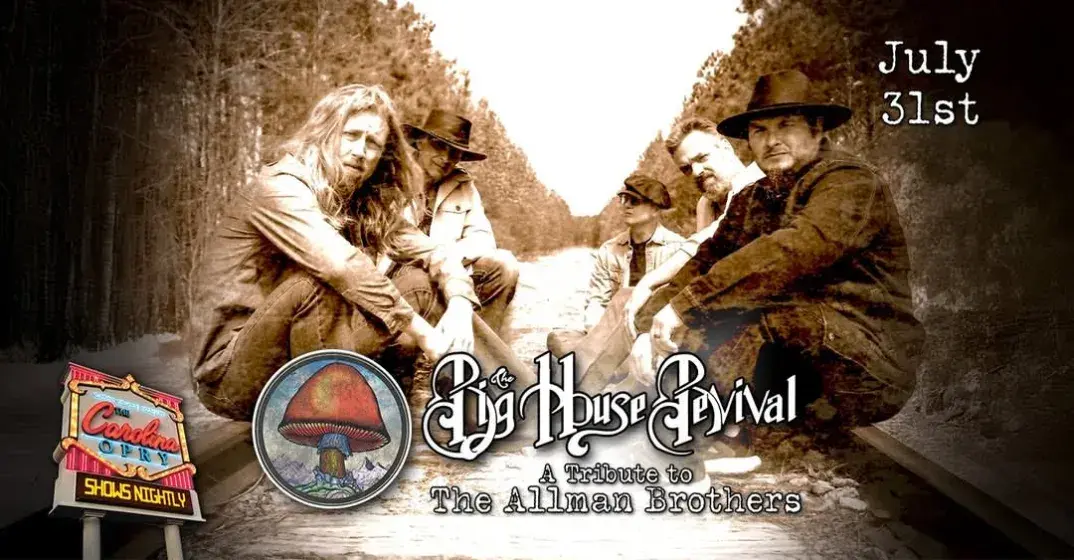 The Allman Brothers Tribute by the Big House Revival Fri., Jul. 31, 2026 Photo
