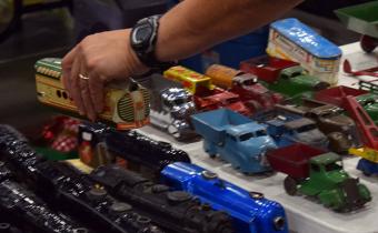 Toy cars and truck at SC Largest Garage Sale