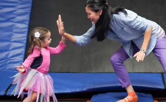 Sky Zone Trampoline Park Little Leapers