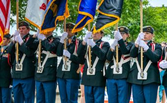 Military Appreciation Parade during Memorial Day Weekend
