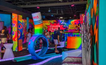 Inside of Ripley's Crazy Golf in Myrtle Beach