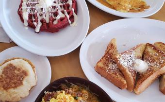 Johnny D's waffles, French toast and more