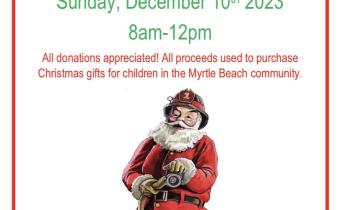 Myrtle Beach Professional Firefighters’ 13th Annual Pancake Breakfast with Santa Fundraiser 