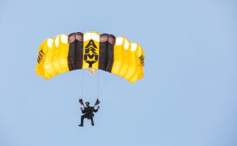 golden knights parachute