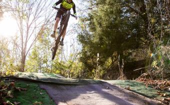 Hulk Bike &amp; Run Park in Carolian Forest