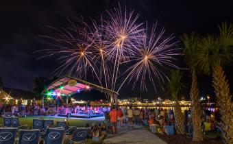 Barefoot Landing fireworks