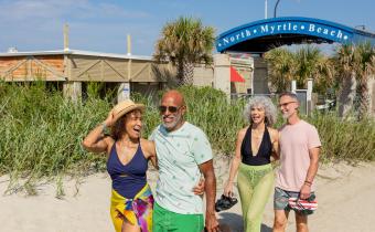 North Myrtle Beach Beachgoers