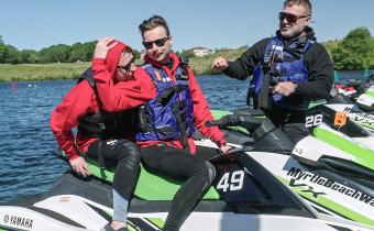 Traveling the Spectrum Show - Tilks on Jet Skis