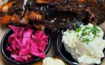 Barbeque and fixins'