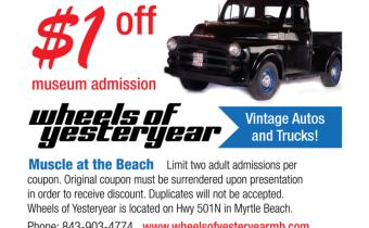 Wheels of Yesteryear - $1 Off Admission Photo