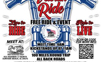 Crudes 14th Annual Veteran Ride Photo