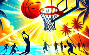 Myrtle Beach 3v3 & 1v1 Hoop Splash Photo