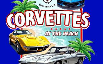 Corvettes at the Beach Car Show 2025 Photo