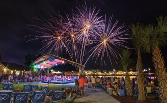 4th of July Fireworks at Barefoot Landing Photo
