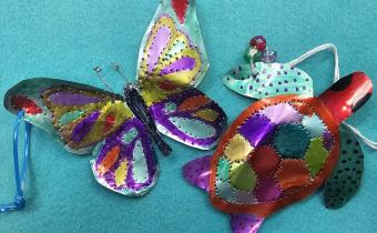 Upcycled Nature Art Photo