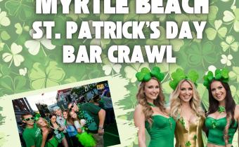 Myrtle Beach St. Patrick’s Day Weekend Bar Crawl 2026 Photo