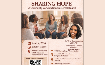 Sharing Hope: A Community Conversation Photo