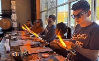 Intro to Flameworking: Hot Glass Workshop@ Melt Photo