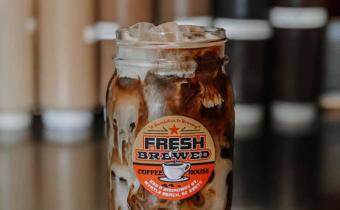 Fresh Brewed Coffee House Photo