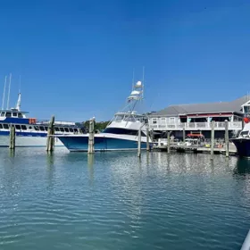 View of Boats at Crazy Sister Marina in Murrells Inlet