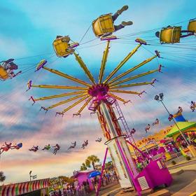 Family Kingdom Yo-Yo swing thrill ride