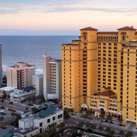 Anderson Ocean Club aerial with beach