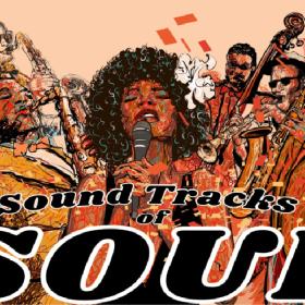 Sound Tracks of Soul artist rendering of rhythm and blues artists