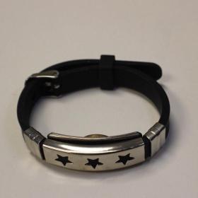 PBS band black with stars