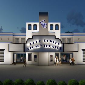 Greg Rowles Legacy Theatre building rendering