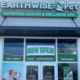 Earthwise Pet storefront Now Open