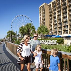Holiday Inn at the Pavilion from the Boardwalk