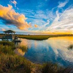 Scenic boardwalk