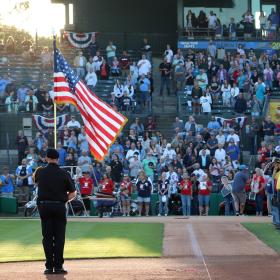 Myrtle Beach Pelicans’ Military Appreciation Night Photo
