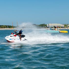 Downwind Sails Jet Ski Photo