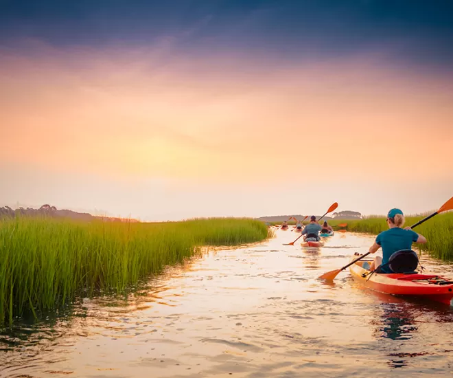 Kayaking