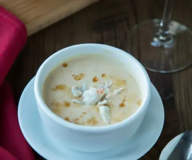 She Crab soup at Sea Captain's House