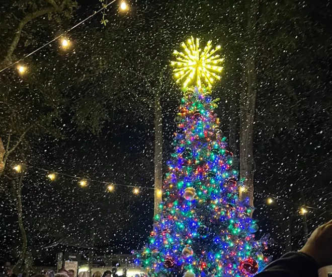 Surfside Beach Christmas Tree lighting