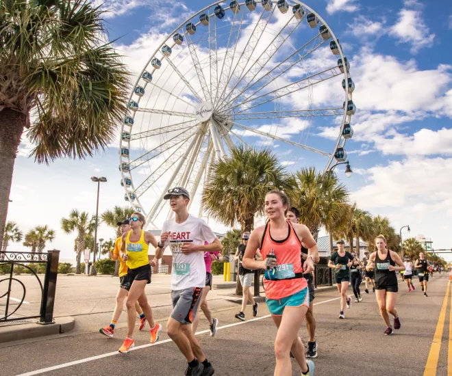 marathon runners