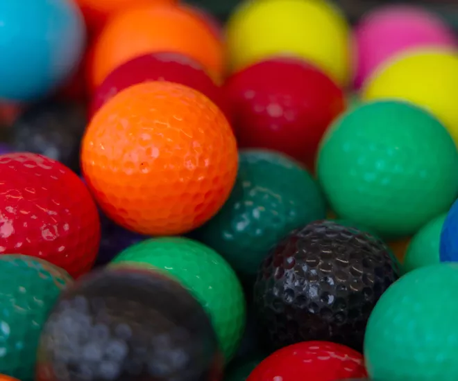 Myrtle Beach Mini Golf Balls