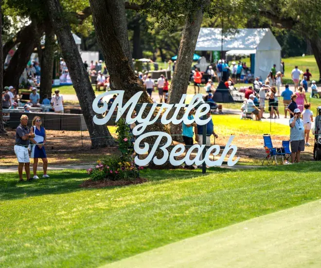 Scene from the 2024 Myrtle Beach Classic