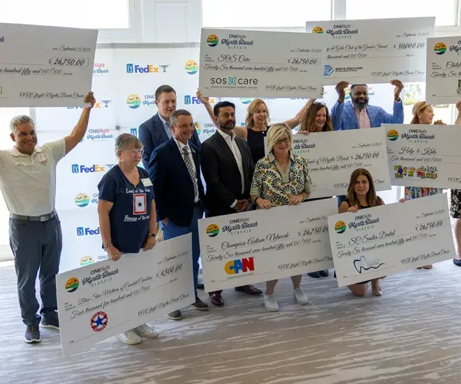 2025 ONEflight Myrtle Beach Classic local charities benefit