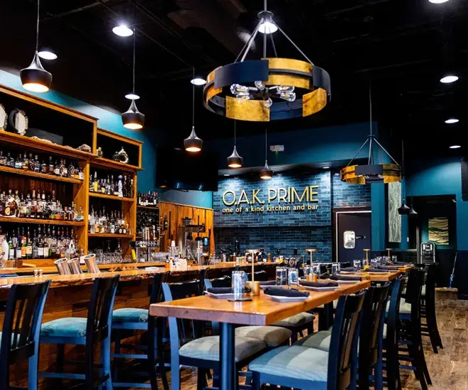 O.A.K. Prime interior