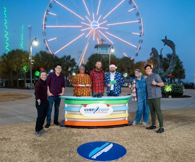 Chef Swap chefs and judges