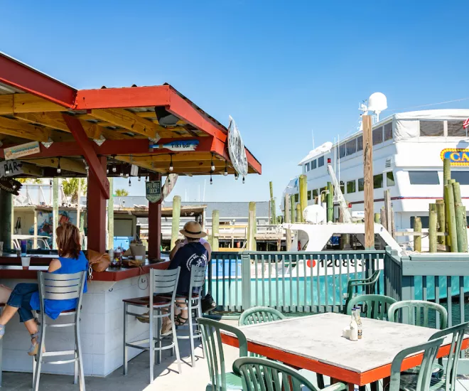 Restaurant on Little River Waterfront